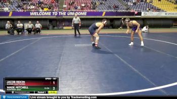 157 lbs Cons. Round 1 - Wade Mitchell, Northern Iowa vs Jacob Reicin, Illinois Unattached