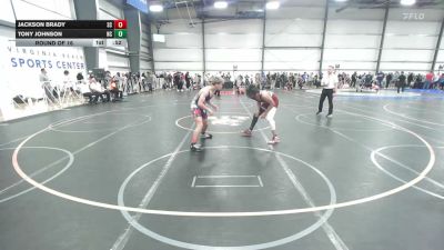135 lbs Round Of 16 - Jackson Brady, SC vs Tony Johnson, NC