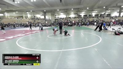 175 lbs Quarterfinal - Wilder Green, Irish Wrestling Club vs Joshua Clark, Forrest Youth Wrestling