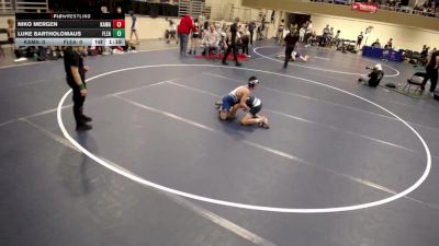 Elementary - 100 lbs Niko Mergen, Kasson-Mantorville vs Luke Bartholomaus, Flat Earth