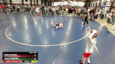 60 lbs Champ. Round 1 - Mack Hansen, Agon Academy Wrestling vs Haze Gardiner, Champions Wrestling Club