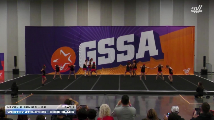 Worthy Athletics - CODE BLACK [2025 L2 Senior - D2 Day 1] 2025 GSSA ...