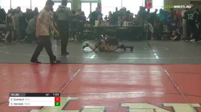 74 Lbs Rr Rnd 3 Chase Quenault Va Sharks Es Vs Cooper Hornack Young Guns Strength Es