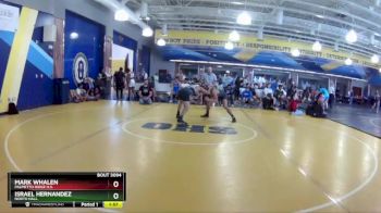 150 White Semifinal - Israel Hernandez, North Hall vs Mark Whalen, Palmetto Ridge H.S.