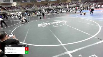 172 lbs Semifinal - Joel Williams, No Team vs Damon Sanchez, Team Pueblo