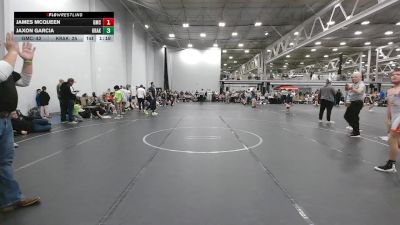 110 lbs Placement (4 Team) - Jaxon Garcia, Kraken vs James McQueen, Grit Mat Club