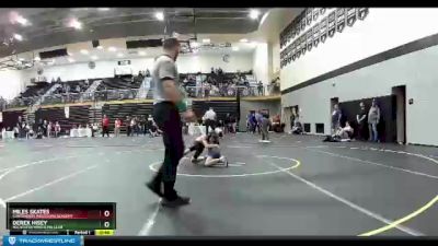 71 lbs Cons. Round 3 - Derek Hisey, Rochester Wrestling Club vs Miles Skates, Contenders Wrestling Academy