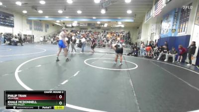 215 lbs Champ. Round 2 - Khale McDonnell, Fountain Valley vs Philip Tran, Villa Park