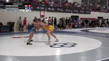 92 kg Semis - Hayden Walters, Cliff Keen Wrestling Club vs Dillon Bechtold, Buffalo Valley Regional Training Center