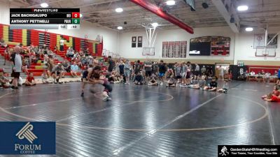 High School - 132 lbs Semifinals (8 Team) - Anthony Pettinelli, Phillipsburg vs Jack Bachigalupo, Mount Olive