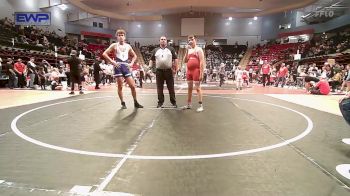 170 lbs Consolation - Cash Ryals, Fort Gibson Youth Wrestling vs Elijah Goode, Buck Pride Wrestling