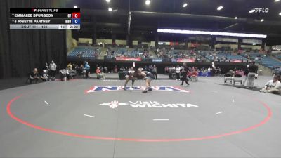 160 lbs Champ. Round 2 - 5 Josette Partney, Missouri Baptist vs Emmalee Spurgeon, Grand View