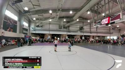 95 lbs 2nd Place Match - Marcelo Ybarra, Texas Style Wrestling Club vs James Wetherell, Cornerstone Warriors Wrestling Club