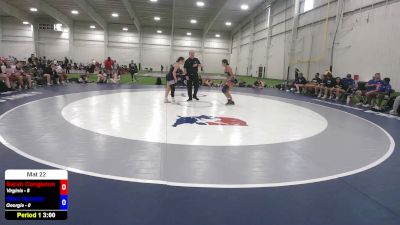 115 lbs Sarah Congleton, Virginia vs Elise Haueter, Georgia