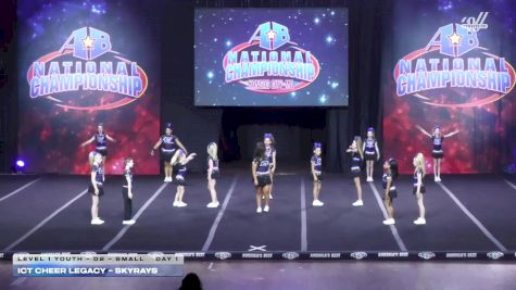 ICT Cheer Legacy - Skyrays [2025 L1 Youth - D2 - Small Day 1] 2025 America's Best Grand Nationals