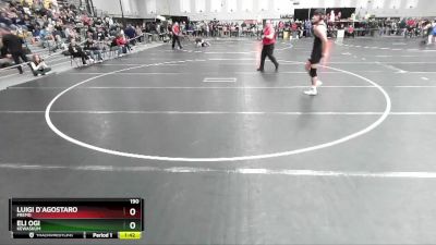 190 lbs Champ. Round 1 - Luigi D`Agostaro, Fremd vs Eli Ogi, Kewaskum