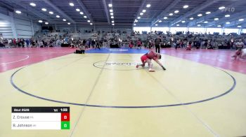 113 lbs Round Of 32 - Zane Crouse, PA vs Braden Johnson, WI