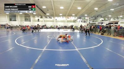 112 lbs Round Of 32 - Lane Williams, Conval vs Caleb Pineault, Top Flight Wrestling Academy