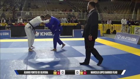 Marcelo Lopes Barros Filho vs Álvaro Fontes De Oliveira 2025 Pan Jiu Jitsu IBJJF Championship