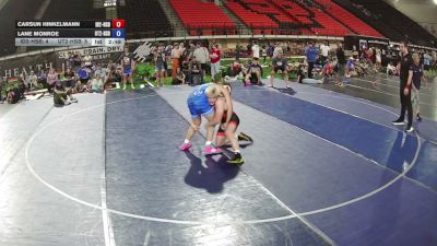 138 lbs Carsun Hinkelmann, Idaho 2 HS Boys vs Lane Monroe, Utah 2 HS Boys