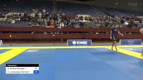 Avery-Warren Arthur Brooks vs Christos Lycourgos Konnaris 2024 Pan IBJJF Jiu-Jitsu No-Gi Championship
