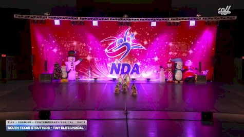 South Texas Strutters - Tiny Elite Lyrical [2025 Tiny - Premier - Contemporary/Lyrical Day 1] 2025 NDA Houston Regional