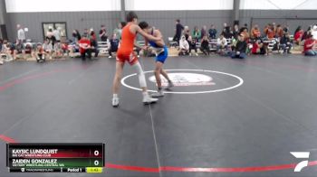 106 lbs Round 2 - Kaysic Lundquist, Big Cat Wrestling Club vs Zaiden Gonzalez, Victory Wrestling-Central WA