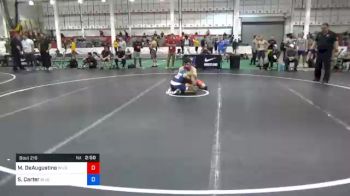 61 kg Consolation - Michael DeAugustino, Wildcat Wrestling Club vs Sean Carter, Blue Ridge RTC