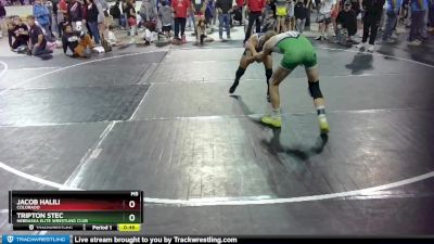 119 lbs Cons. Round 3 - Tripton Stec, Nebraska Elite Wrestling Club vs Jacob Halili, Colorado