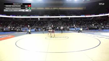 I-124 lbs Cons. Round 5 - Vincent Mastrianni, Colonie vs Marco Provenzano, Fairport