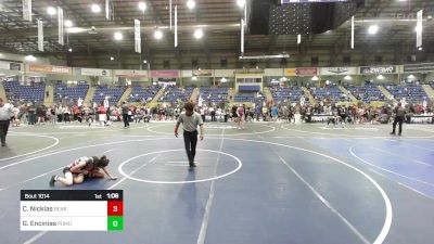 66 lbs Rr Rnd 2 - Chaypin Nicklas, Bear Cave WC vs Gage Encinias, Pomona Elite