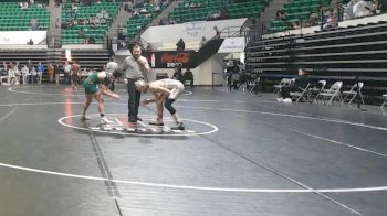 1A-4A 138 Cons. Round 4 - Trevor Wicks, Ashville vs Ethan Hunter, New Hope HS