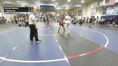 150 lbs Cons. Round 6 - William Smorick, El Toro vs Joshua Lee, South Torrance