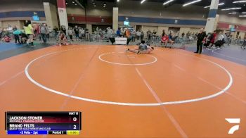 220 lbs 1st Place Match - Jackson Stoner, Rockwall Training Center vs Brand Felts, Quest For Gold Wrestling Club