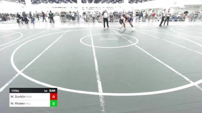 172 lbs Consolation - Willie Dunklin, Desert Dogs WC vs Wil Rhoten, Falls Academy