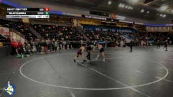 138 lbs Champ. Round 1 - Brody Strother, Hampton-Dumont-CAL vs Isaac Mayora, Lombard (Montini)