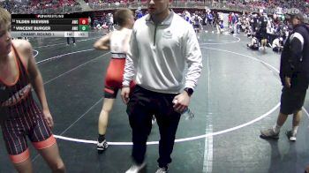 160 lbs Champ. Round 1 - Tilden Seevers, Anselmo-Merna Wrestling Club vs Vincent Burger, Alliance Wrestling Club