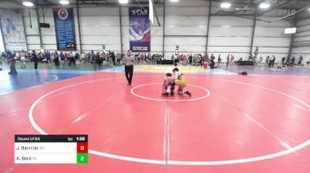 120 lbs Round Of 64 - Jace Barrrier, NC vs Antonio Boni, PA