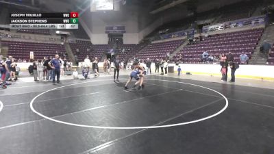 108.9-111.7 lbs Champ. Round 2 - Jackson Stephens, Widefield Wrestling Club vs Joseph Trujillo, Widefield Wrestling Club