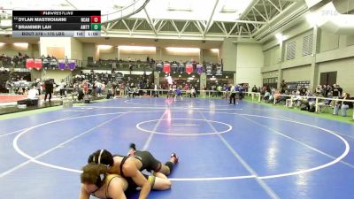 175 lbs Quarterfinal - Dylan Mastroianni, New Canaan vs Branimir Lah, Amity