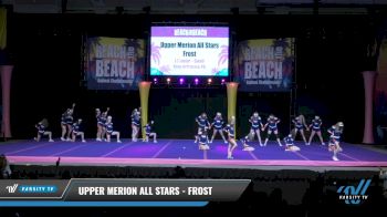 Upper Merion All Stars - Frost [2021 L3 Junior - Small Day 2] 2021 ACDA: Reach The Beach Nationals