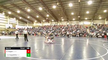 95 lbs Champ. Round 2 - Uriah Auguletto, Sanderson Wrestling Academy vs Peyton Hogan, Uintah Jr High Wrestling