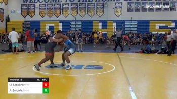 195 lbs Round Of 16 - Jeffrey Lascano, NFWA vs Alejandro Gonzalez, South Dade