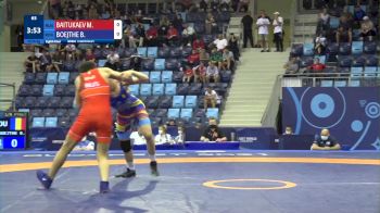 55 kg 1/8 Final - Magomed Baitukaev, Russia vs Benjamin Zalan Boejthe, Romania