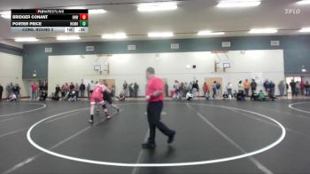 165 lbs Cons. Round 2 - Porter Price, Rocky Mountain vs Bridger Conant, Oakley