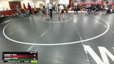 175 lbs Champ. Round 2 - Barrett Rice, Worland vs Bennan Lopez, Douglas