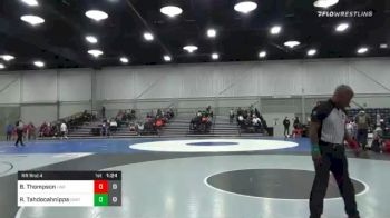 40 lbs Prelims - Braxton Thompson, Lions Elite vs Rivers Tahdooahnippah, SWAT Blue