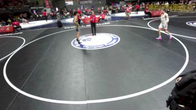 120 lbs Cons. Sub-rd Of 16 - Adrian Hernandez, Canyon Springs High School Wrestling vs Roman Landin, Roosevelt High School Wrestling