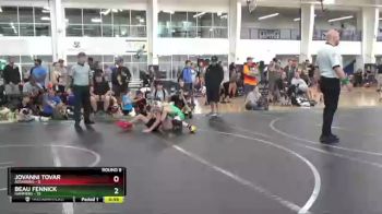 88 lbs Round 8 (10 Team) - Beau Fennick, Hammers vs Jovanni Tovar, Assassins