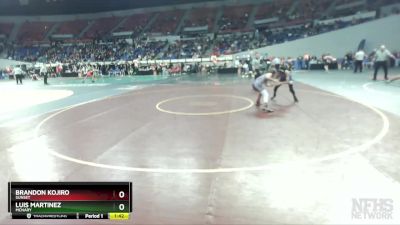 6A-106 lbs Champ. Round 2 - Luis Martinez, McNary vs Brandon Kojiro, Sunset